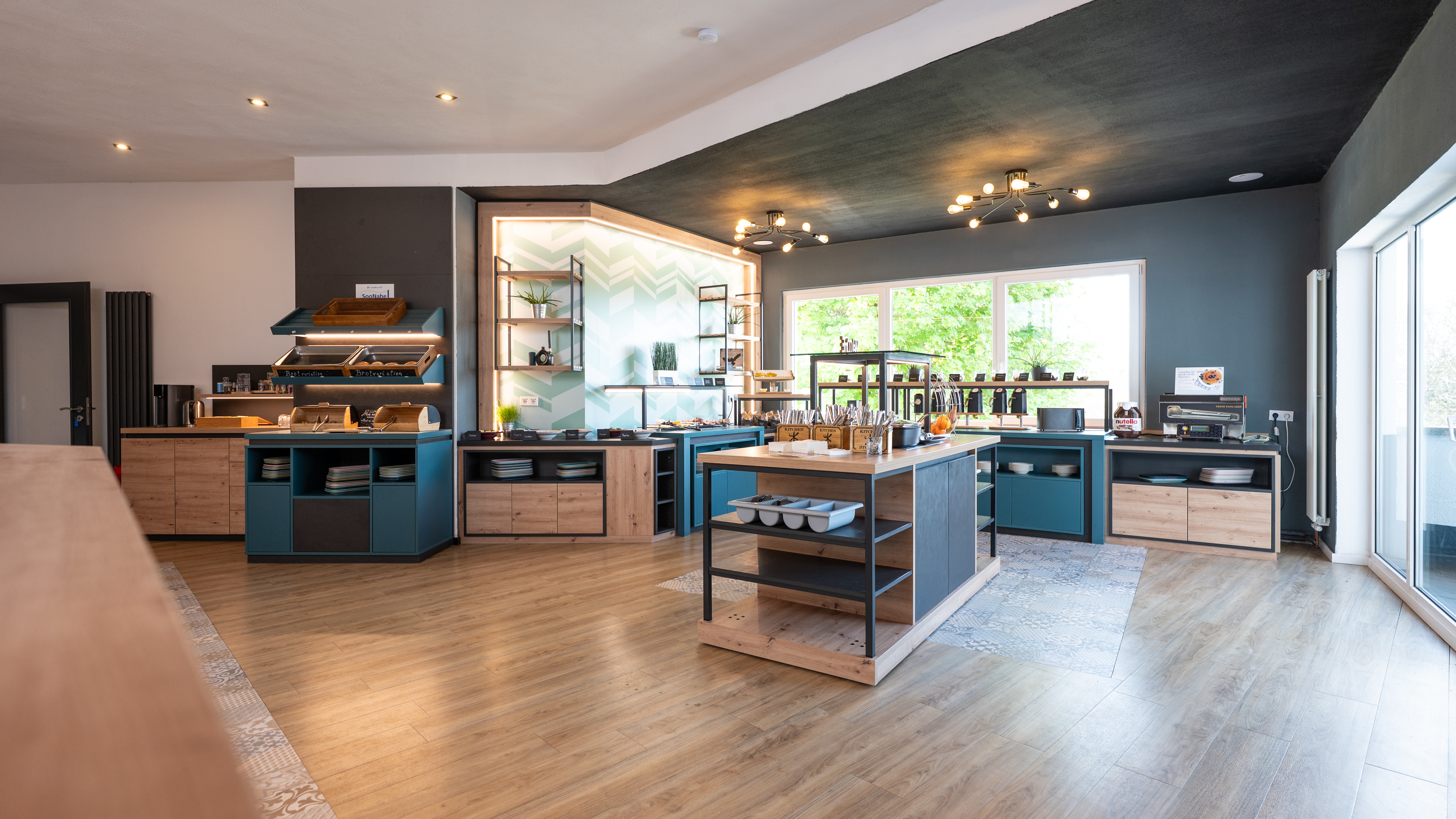 Buffet im Berghotel Kristall